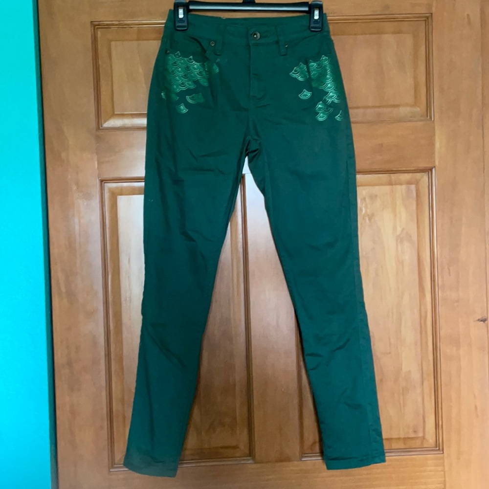 Green Disney’s The Little Mermaid Jeans